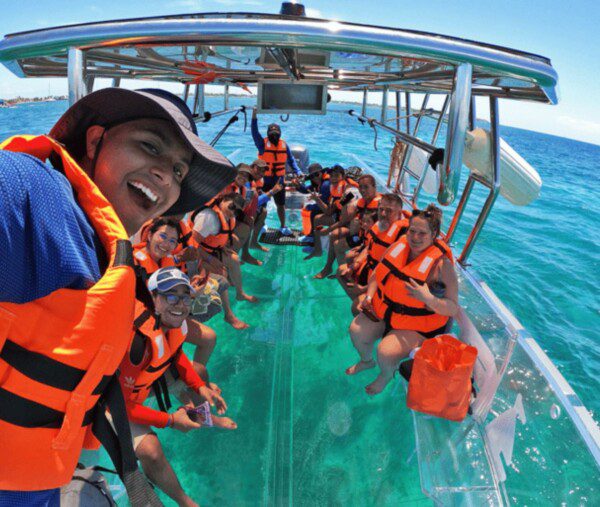 GLASS BOTTOM BOAT