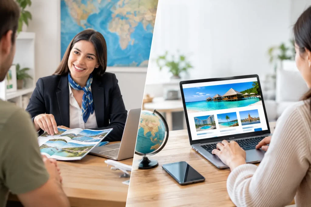 Travel Agency Versus Booking Platforms: Which Wins?